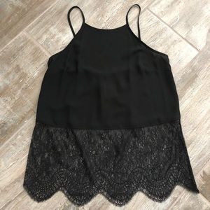 NWOT. Beautiful BCBGeneration Black top